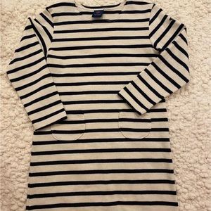 Petit Saint James breton striped dress